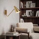 LAMPA ŚCIENNA KINKIET APP1138-1W GOLD
