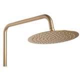 REA VINCENT matēta zelta dušas komplekts ar termostatu