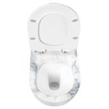 Misa WC podwieszana Carlos Slim Rimless Granit Matt