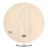 Wandlampe APP1615-1W beige