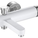 Bateria wannowa REA Polo biała Chrom