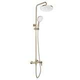 Kit de douche Rea Ontario Brush Gold