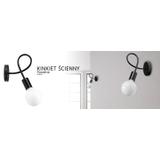 Wandlampe Metall Loft PARADISE Black 392199