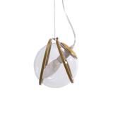 Deckenlampe APP1089-1CP GOLD TRANSPARENT