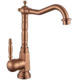 Baterie pentru baie Rea Bona Brush Copper High