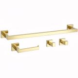 Kylpyhuonetarvikesetti Rio Gold 4 osaa