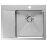 Stainless steel sink RUSSEL 116 BRUSH NICKEL