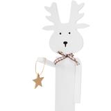 Drewniany Renifer Świąteczny 35cm 301036