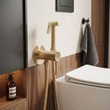 Inbouw Bidetmengkraan Rea Lungo Loop Diamond Brush Gold