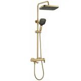 Στήλη ντους Rea Arlo Brush Gold