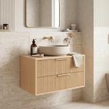 Шкаф за мивка Rea Mono 80cm Beige