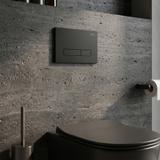 Ensemble de Bâti-Support WC 024N avec Plaque de Commande HD Black