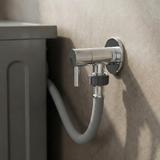 Valvola ad angolo 1/2" x 3/4" Chrome