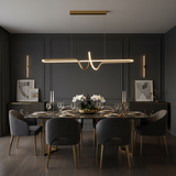 Lampe LED LHJ038-CP BRUSH GOLD