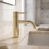 Rea Lungo L. Zlatý umývadlový faucet svetlo zlatý nízky