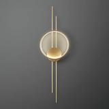 WANDLEUCHTE LED APP1781-W BRUSH GOLD