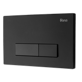 WC pirms sienas uzstādīšanas komplekts ar H pogu Melns