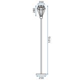 Stehlampe Reno APP537-1F