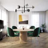 Lampe APP1668-6CP Black