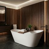 Ελεύθερα τοποθετημένη ακρυλική μπανιέρα Lusso Slim 170