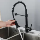 Air outlet with aerator for kitchen faucet REA Colin Black