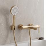 Rubinetto da vasca REA Grace Brush Gold