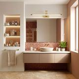 Koupelnové nástěnné LED svítidlo SWE021-1W 80cm Gold
