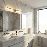 Kinkiet łazienkowy LED APP1893-1W 60 cm Złoto szczotkowane