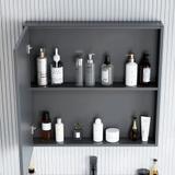 Set di mobili da bagno con top Modo 60cm Grey