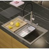 Granitspülbecken MARC 110 WORKSTATION Beige