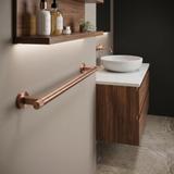 Wieszak łazienkowy jednoramienny 39101 Ori Miedź Szczotkowana