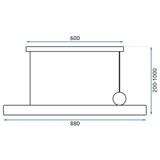 Lampe LED APP969-1CP