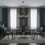 Deckenleuchte EBT002-5CP BLACK