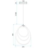 Lampe LED G016-CP Gold