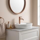 Robinet de salle de bain Rea Rivo Brush Copper