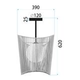 Deckenlampe boho APP1588-1CP