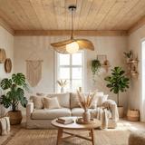 Lampa sufitowa wisząca boho APP1932-1CP 50CM