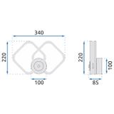 Deckenlampe LED   APP1045-W