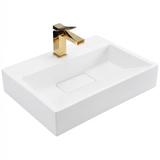 Conglomerate washbasin GOYA 50CM