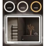 LUSTRO ŚCIENNE LED 80x60cm P10407