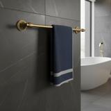 Yksivartinen kylpyhuoneripustin 16101 Aristo Brush Gold