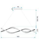 Lampe LED G033-CP Gold