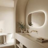 Lustro ścienne LED 100x60cm TOP-4