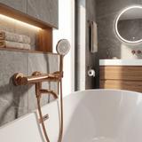 Bath mixer Rea Clif Brushed Copper