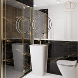 Freestanding ceramic basin ARIS