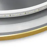 ΚΑΘΡΕΦΤΗΣ ΤΟΙΧΟΥ LED 50cm MMJ BRUSH GOLD