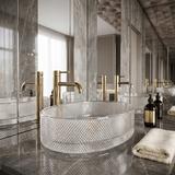 Lavatório de apoio REA Mirella Transparent