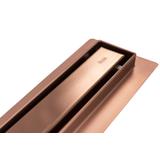 Трап для душа Rea NEO SLIM PRO brushed copper 80