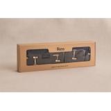 Kylpyhuonetarvikesetti GRID Brush Gold 4 osaa