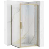 Shower enclosure corner REA Rapid Swing Brush Gold